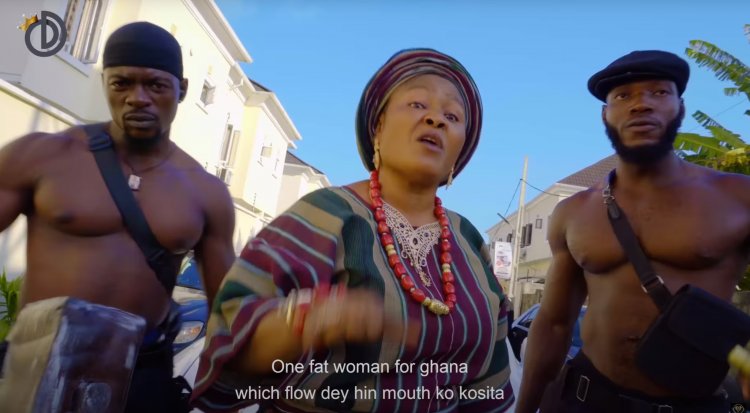 Mummy Dolarz from Nigeria replies Big Momma from Ghana; Big Ivy Vs Mummy Dolarz