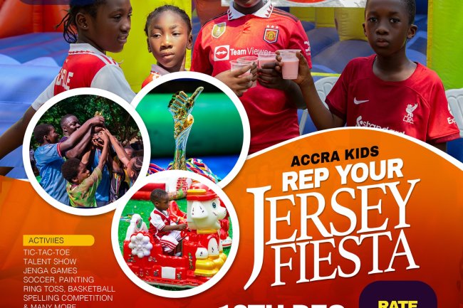 Accra Kids Rep Your Jersey Fiesta: A Day of Unforgettable Fun for Kids and Families